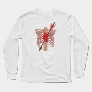 Arrow through the heart Long Sleeve T-Shirt